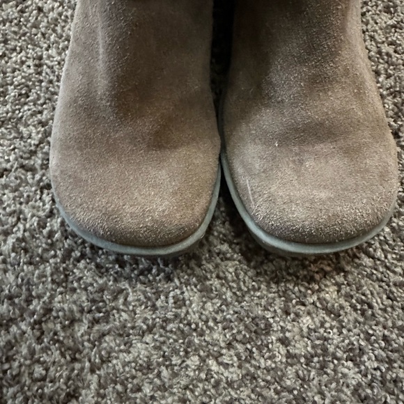 Baretraps Leather Suede Boot Faux Fur Lined Cathy Size 7.5 - Picture 6 of 9